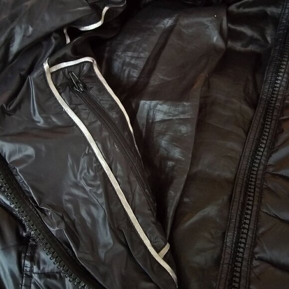 Andrew Marc Puffer Jacket 650 Fill Power Down, Black, Size XL - Picture 7 of 12